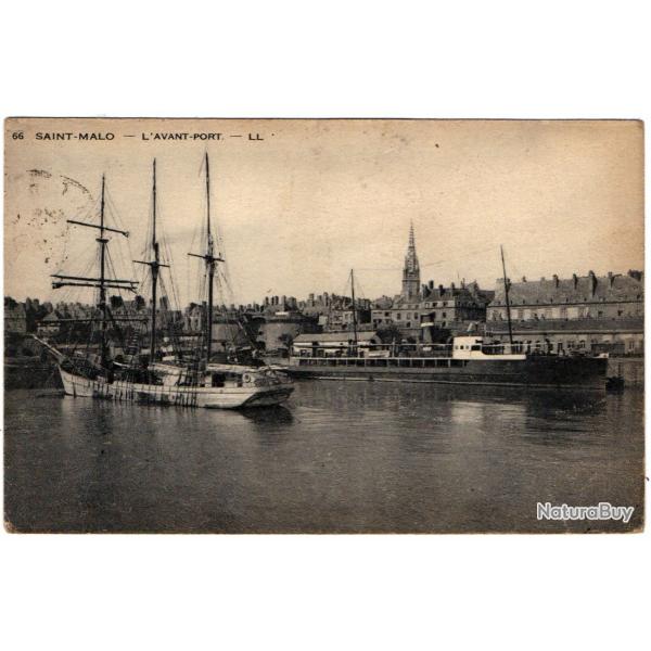 CPA - SAINT - MALO - L AVANT PORT - N�1304