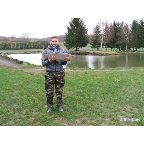 P�che de la Truites aux Etangs du Saut du Loup