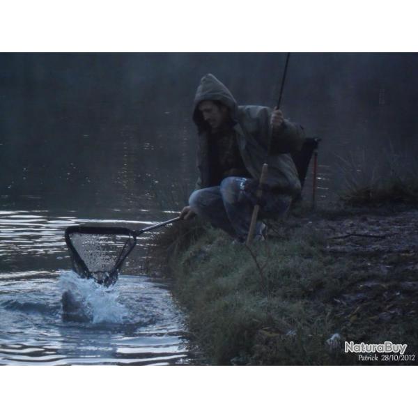 P�che de la truite � l'Etang de la Mara�ch�re