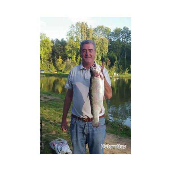 P�che de la Truite � l'Etang de la Buse
