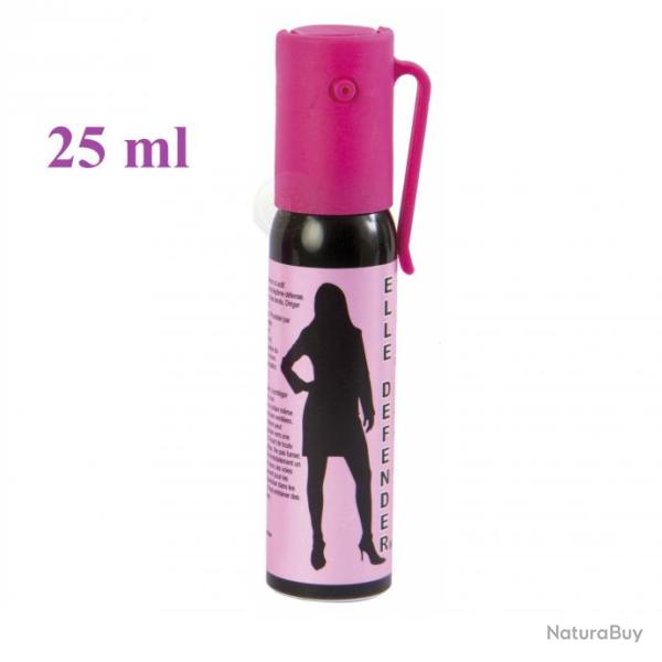 Bombe Anti-Agression GEL RED PEPPER (poivre) F�minin 25 ml