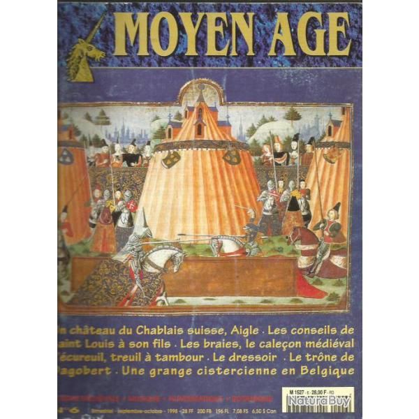 Revue heimdal , moyen-age n�6 ,h�raldique , cuisine m�di�vale , botanique , numismatique