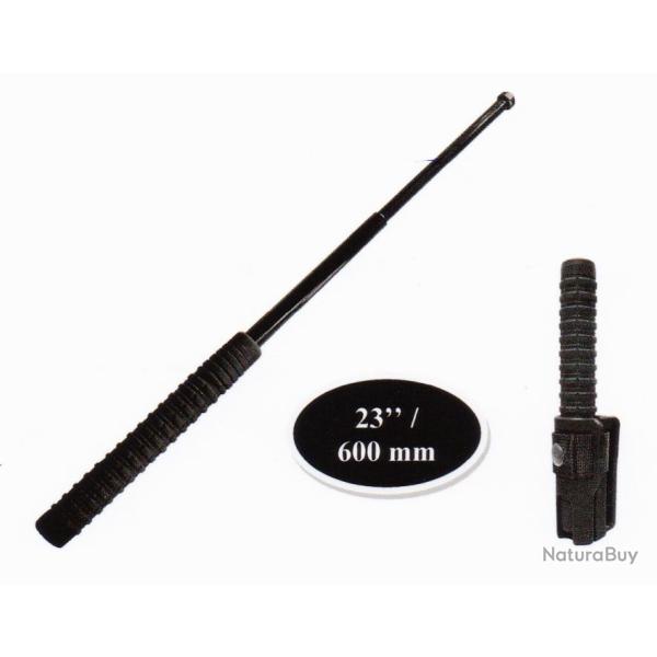 MATRAQUE  TELESCOPIQUE  de  Dfense  NOIRE  ( 23??) soit 60 cm