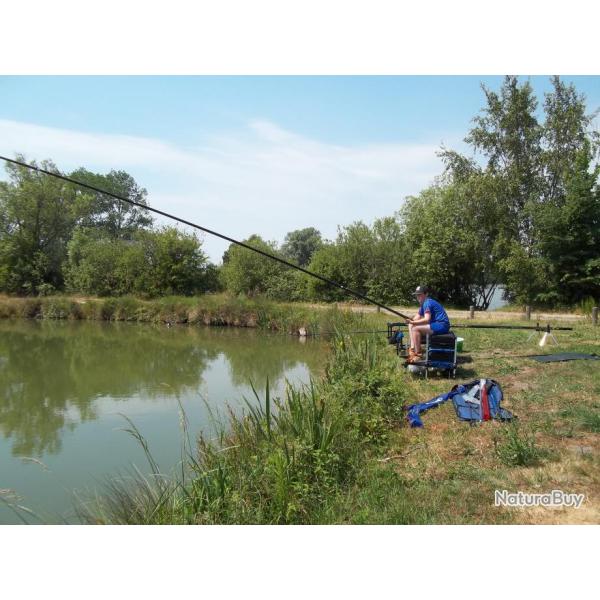 P�che de la carpe en Carpodrome au Narvik
