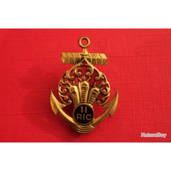 INSIGNE 11 eme REGIMENT INFANTERIE COLONIALE (DRAGO)