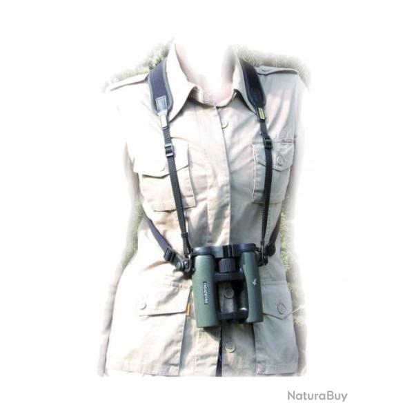 Harnais vert Niggeloh pour jumelles 