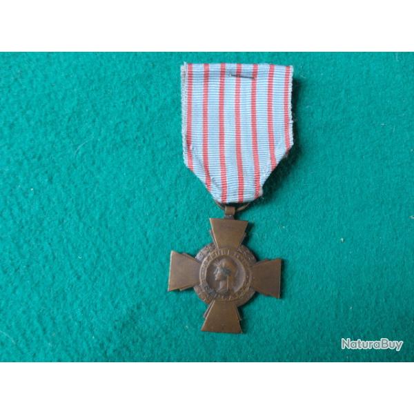 M�daille Croix du combattant.