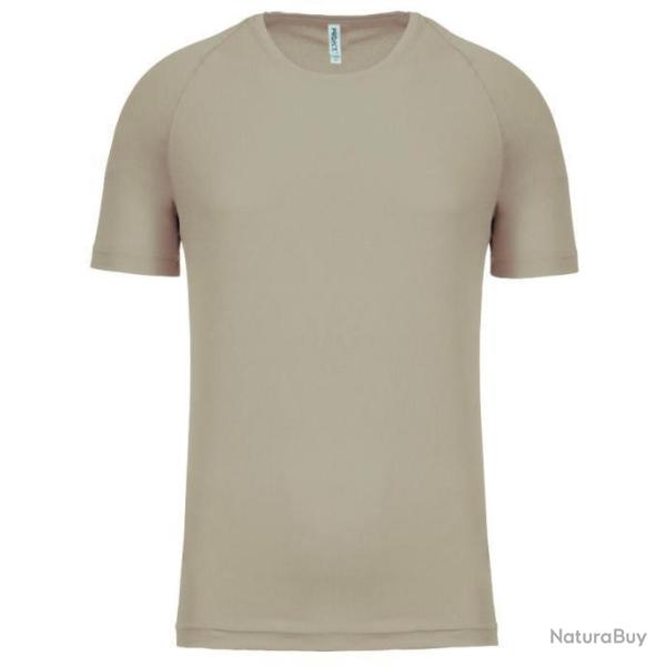 Tee shirt respirant � sechage rapide sable