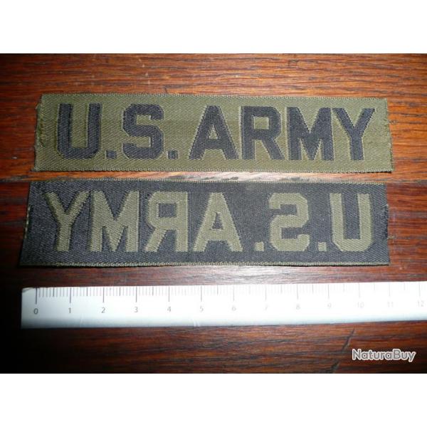 PATCH INSIGNE ORIGINAL US ARMY ( POST WAR ) vert VIETNAM COREE