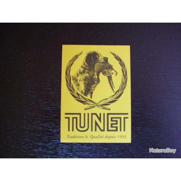 Autocollant Tunet tradition & Qualit depuis 1933