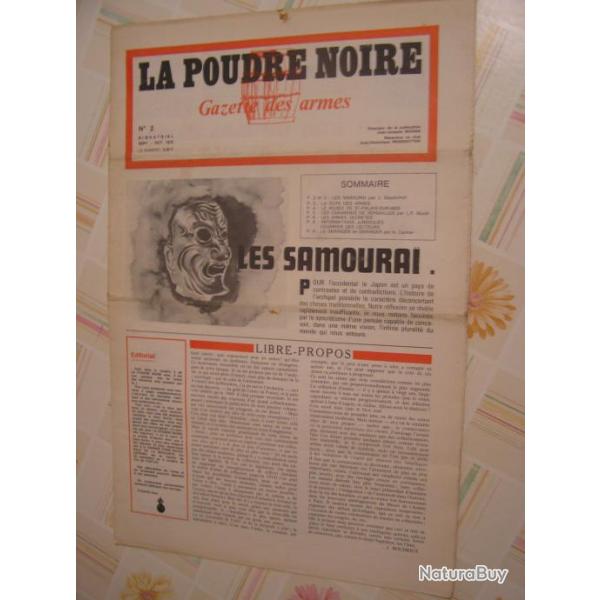 LA POUDRE NOIRE GAZETTE DES ARMES  N2