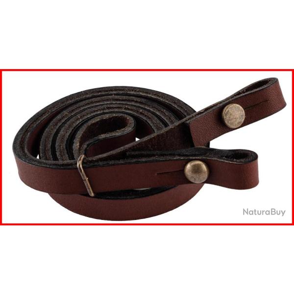 Sautoirs en cuir pour corne Cuir crote