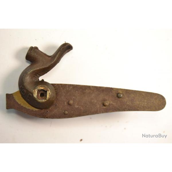 Ancienne platine pour fusil / pistolet a chien style 19eme Si�cle