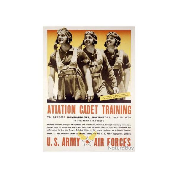 AFFICHE PILOTES US 50cm X 70cm 9,90� !!!!!!!!!