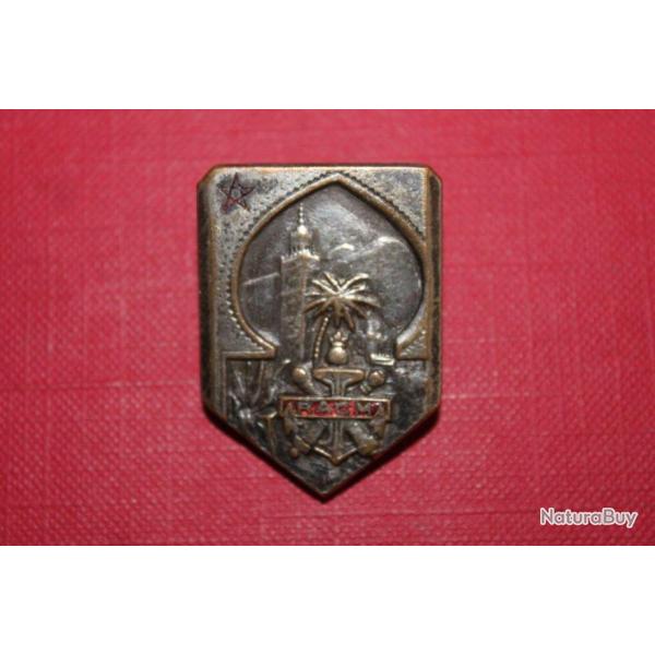 INSIGNE 1 RACMA (ARTILLERIE COLONIALE) 2 PONTETS