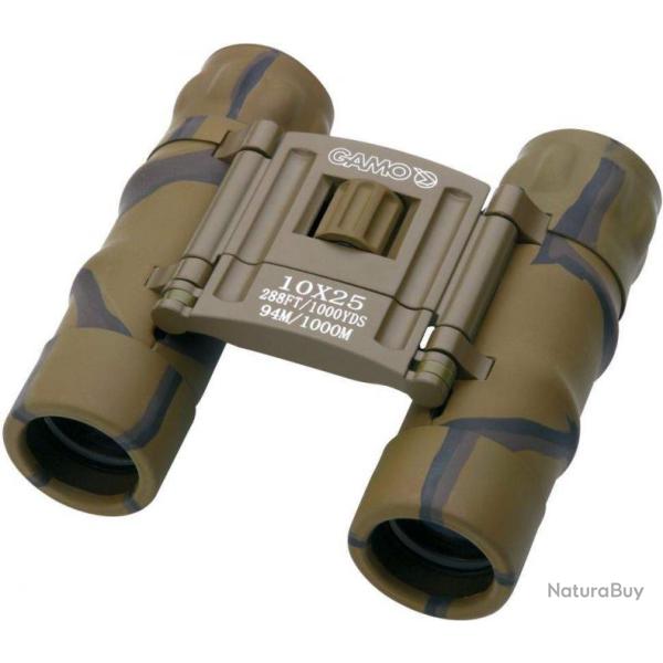 Jumelle 10 X 25 DCF Format de poche Camoufl�  GAMO
