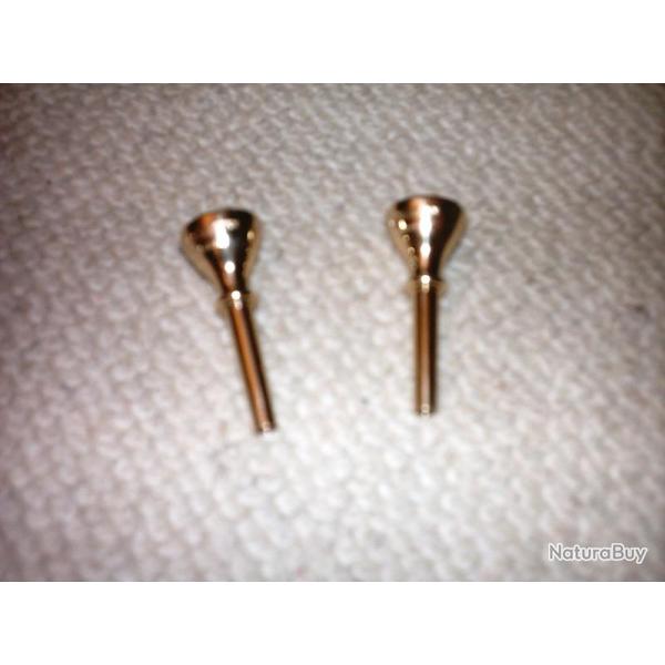 1 embouchure trompe de chasse neuve bords larges