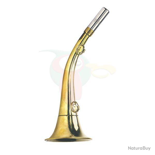 Corne Ronde Laiton poli 30 cm