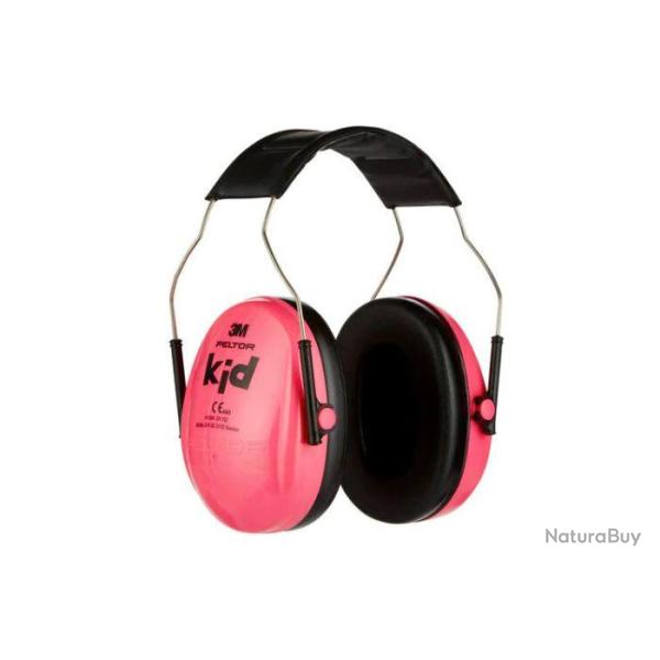 CASQUE PELTOR POUR ENFANT ROSE
