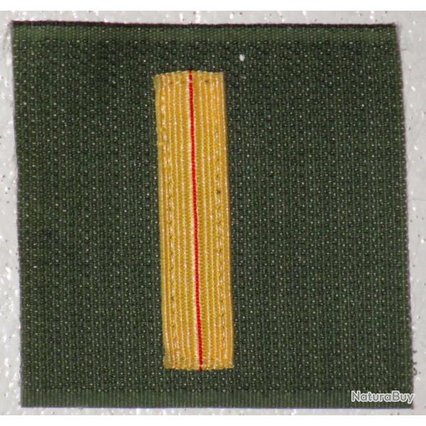 ECUSSON DE GRADE ADJUDANT AUTO-AGRIPPANT dit  "haute visibilit�"