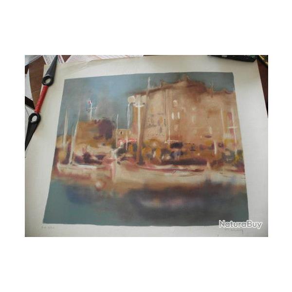 Michel HENRY le port EPREUVE d' artiste