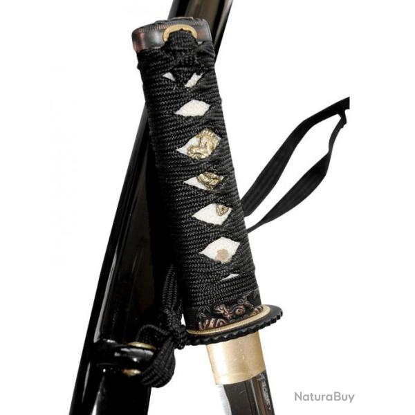 TANTO   Fudoshin  /  Lame MARU  Gorge  ( BLACK SPIRIT )