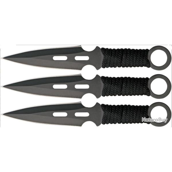 Lot de 9 Couteaux de Lancer de Ninja Mi185