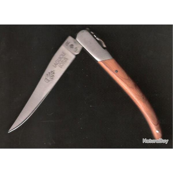 LOTUS rac� � TON PR�NOM Couteau OLIVIER LAGUIOLE d'Artisan