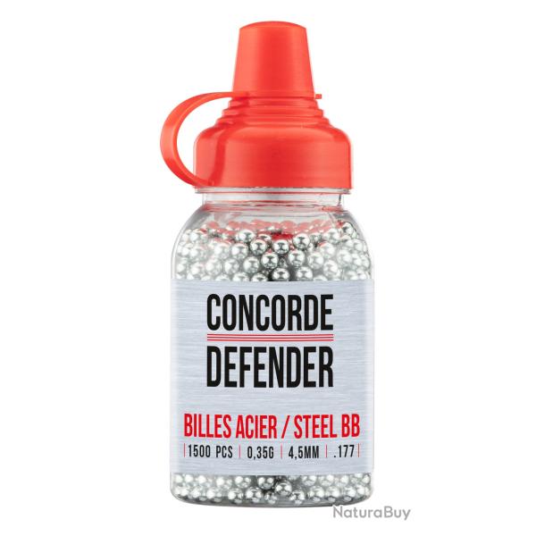 Biberon de 1500 BILLES Acier  concorde et JS-tactical de Cal. 4.5 mm