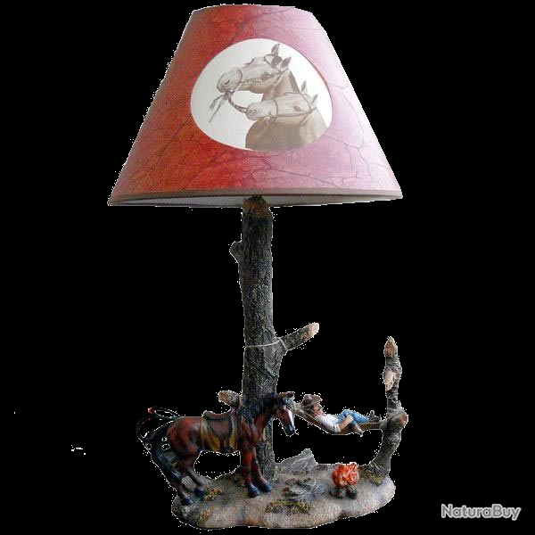 Offrez cette LAMPE Westtern BIVOUAC  COWBOY