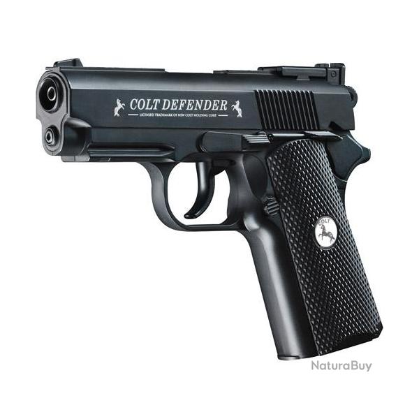 D�fence avec Pistolet  COLT  DEFENDER  / Cal 4.5  Billes Acier  et Co2