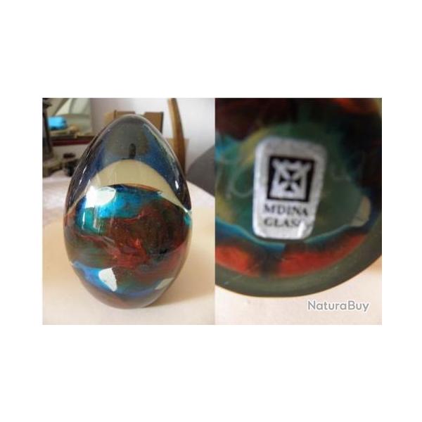 MDINA GLASS DUMP / PRESSE PAPIER MDINA