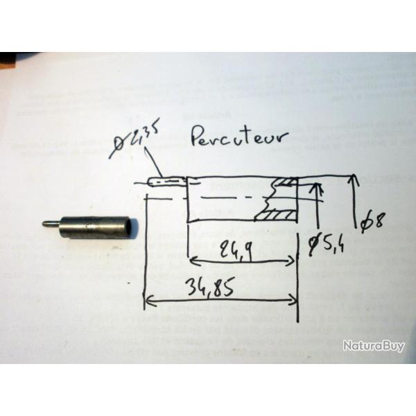 arr�toir de clef fusil ITALIEN