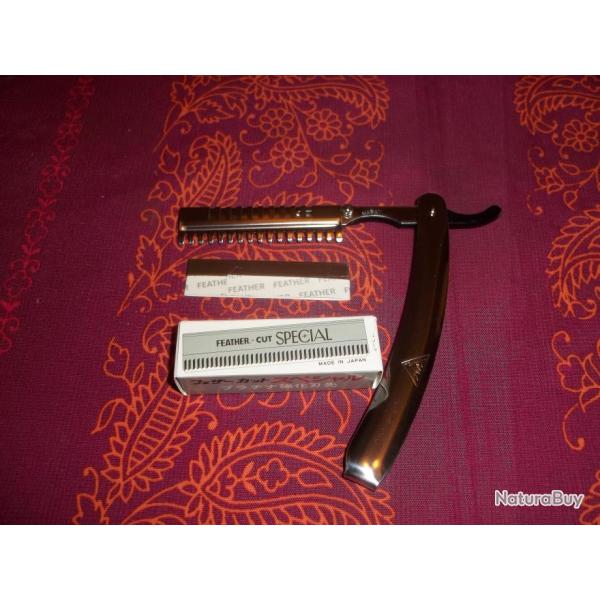 RASOIR A EFFILER MARQUE AMA INOX