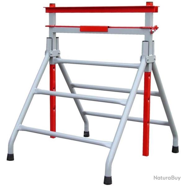 Outifrance - Tr�teau m�tallique Batiment 200Kg (hauteur de 80 � 130 cm) OUTIFRANCE