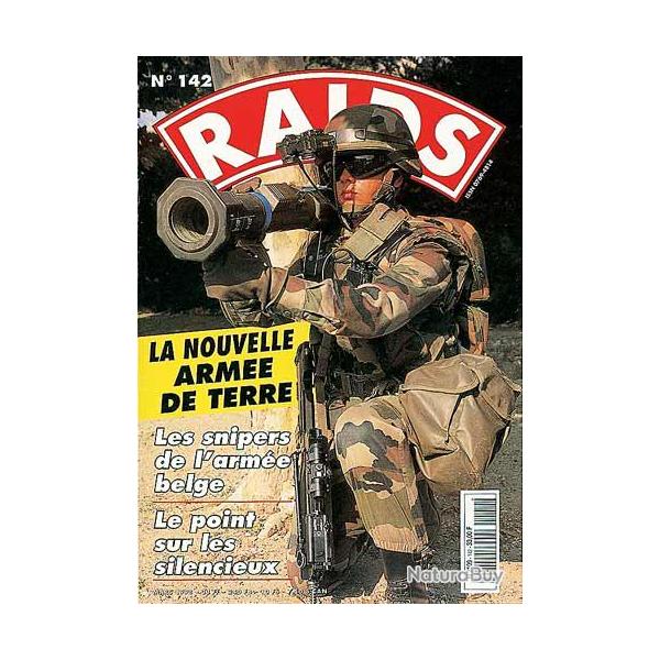 Raids 142 mars 1998 , snipers de l'arm�e belge, le point sur les silencieux, la nouvelle arm�e de
