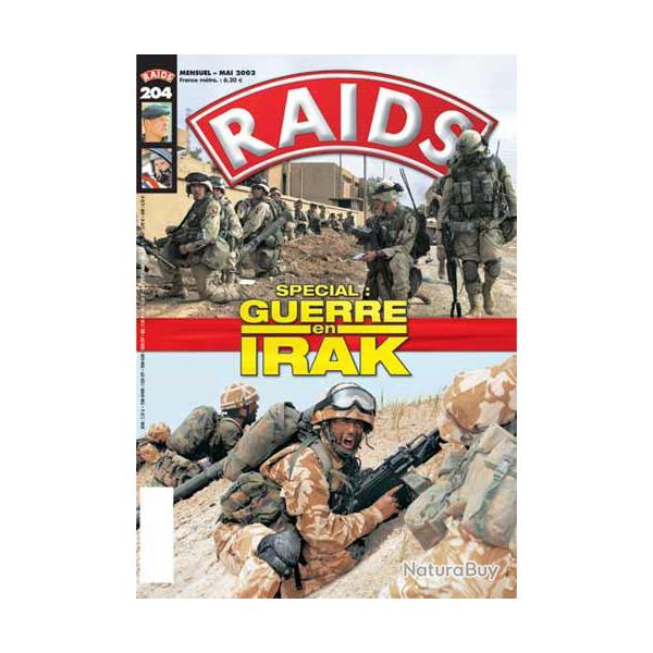 Raids 204 mai 2003. sp�cial guerre en irak.