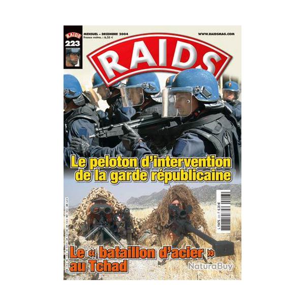 Raids 223 d�cembre 2004. pigr , op�ration dorca, la stat. tchad , la stat, forces sp�ciales p�rou