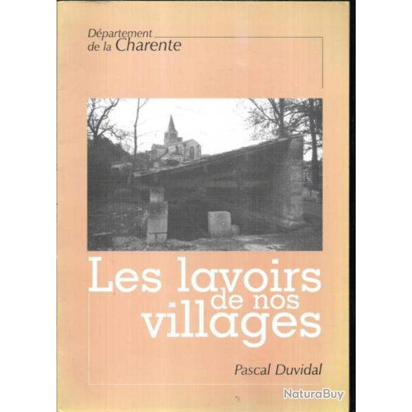 les lavoirs de nos villages de pascal duvidal, d�partement de la charente
