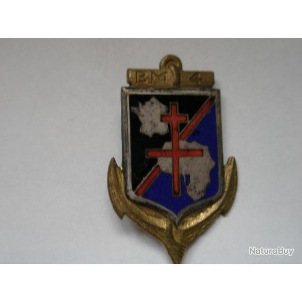 INSIGNE BM 4 - 1 D.F.L - AFRIQUE - LIBERATION     prix en baisse