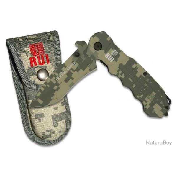 Couteau pliant tactique digital camo