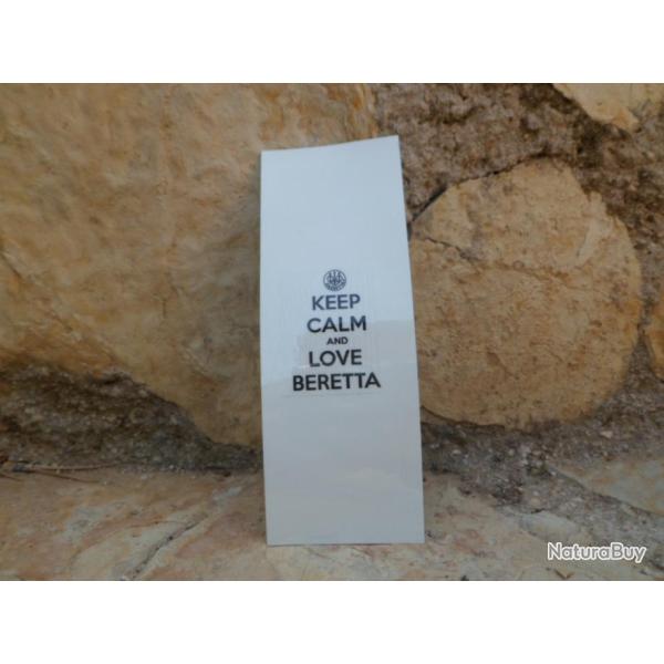 Superbe et Rare autocollant Import USA BERETTA