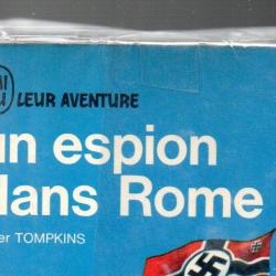 Un espion dans rome. j'ai lu bleu.  de peter tompkins