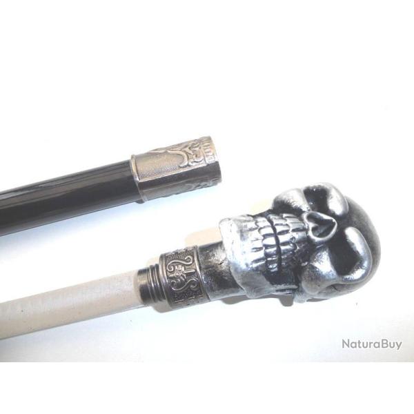 CANNE  EPEE  Tte de Mort