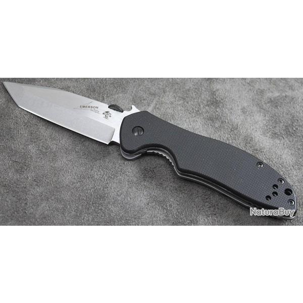 Couteau Kershaw Emerson CQC-7K Acier 8Cr13MoV Manche Acier 410/G-10 KS6034T