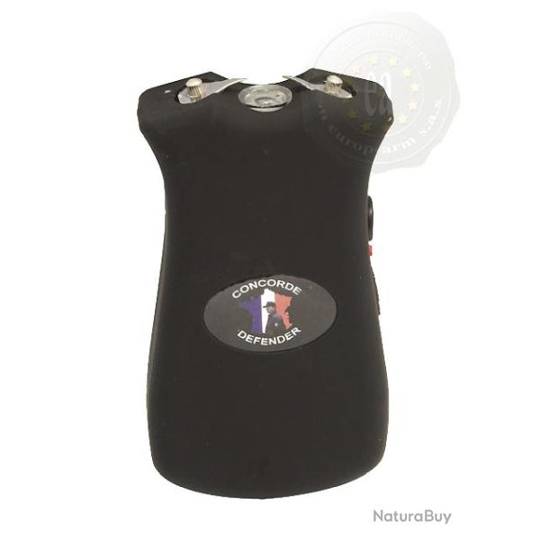 Electrochoc et lampe rechargeable 1 800 kilovolts Concorde Defender 