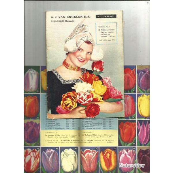 Catalogue hollandais de fleurs 1957 , rare. bulbes et vivaces
