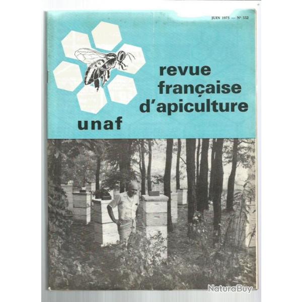 revue fran�aise d'apiculture , 3 num�ros de 1975. abeilles , miel
