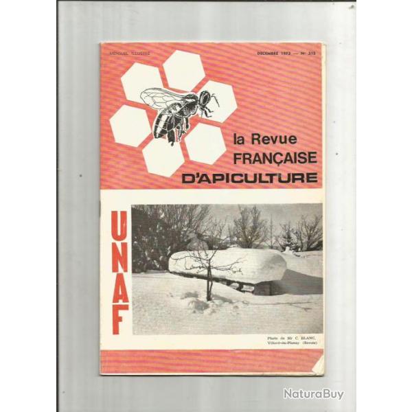 revue fran�aise d'apiculture n 315 d�cembre 1973. abeilles , miel