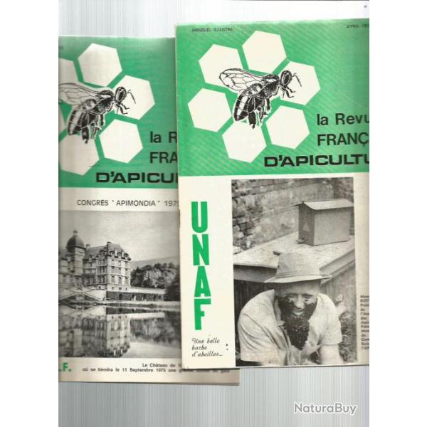 revue fran�aise d'apiculture n 319 et 320 , avril mai 1974. abeilles , miel